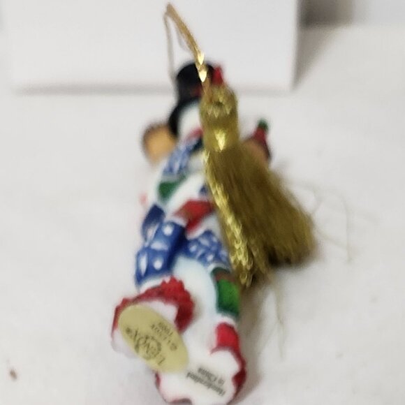 Lenox Christmas Ornament "A Snowy Friend-Pencil Snowman" - Picture 4 of 4